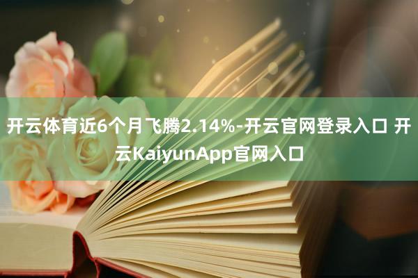 开云体育近6个月飞腾2.14%-开云官网登录入口 开云KaiyunApp官网入口